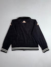 Vintage Kappa Chamonix Embroidered Track Jacket – Black/Orange (S)