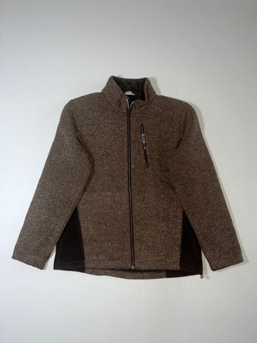 Black Yak Technical Fleece Full-Zip Outdoor Jacket – Brown (M)