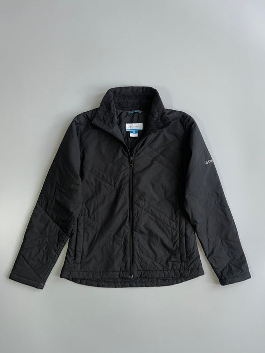 Columbia Sportswear Diamond Quilted Insulated Jacket with Fleece Collar women's (S)