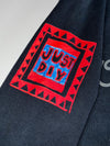 Nike Just Do It Graphic Print Crewneck Sweatshirt Black Men’s (L)