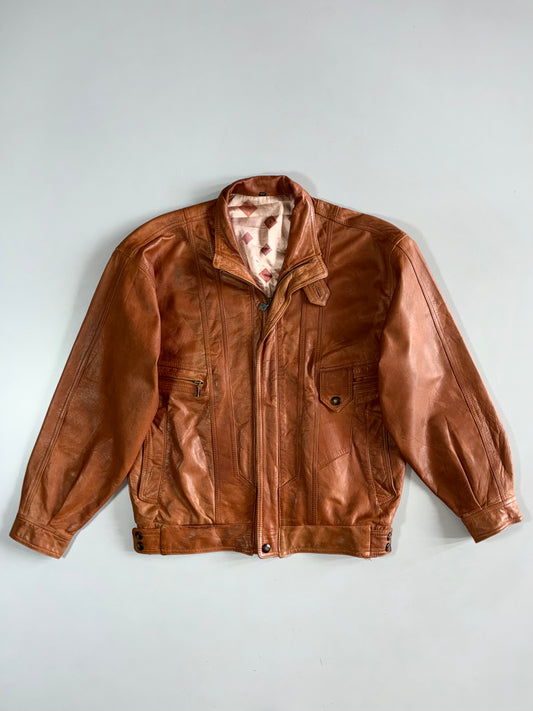 Super Premium Original Leather Jacket (L)