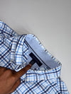 Tommy Hilfiger Blue Plaid Long Sleeve Button-Up Shirt (XL/2XL)