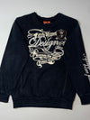 5th Street American Blue Jeans Gothic Graphic Sweatshirt (M)