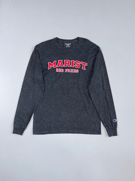 Champion | Marist Red Foxes Long Sleeve | Charcoal (M)