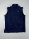 Black Yak | Navy Knit Fleece Zip Vest |(M)