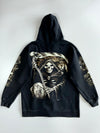 Wild Grim Reaper Graphic Zip Hoodie (XL)
