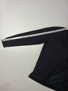 Vintage Tommy Hilfiger Black Long Sleeve Polo Shirt (L)