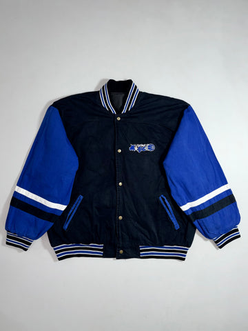 Starter NBA Orlando Magic Navy & Blue Varsity Jacket Reversible (2XL/3XL)