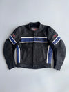 RSR Racing Pure Leather Motorcycle Jacket (M)