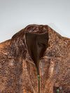 Vintage Premium Original Bomber Leather Jacket (XL)