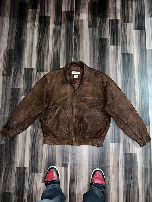 ZBanan*a Republic Original Leather Jacket (S/M)