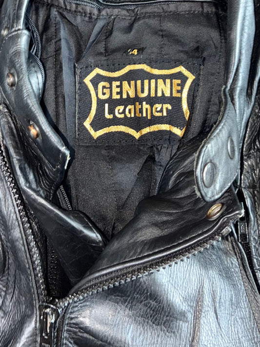 Genuine Café Racer Pure Leather Jacket (M)