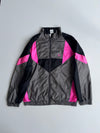 Puma Colorblock Windbreaker Jacket – Black/Grey/Pink  (Xl)