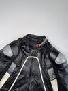 Dainese D72 Armored Leather Motorcycle Racing Jacket (Properly PADDED) (M)