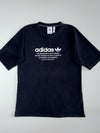 Adidas Originals Trefoil Spellout Tee — Black (M)