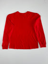 Adidas Originals Red Trefoil Graphic Long Sleeve T-Shirt(S)