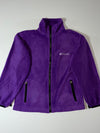 Columbia Titanium Interchange Purple Fleece Jacket (S)