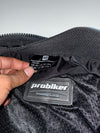 Probiker Grey & Red Accent Two-Piece Racesuit Knee Padded (Jacket Size :S/M) (W:34|L:37)