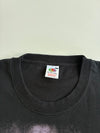 Vintage "Guitar Heaven" Rock Angel Graphic Tee – Black(XL)
