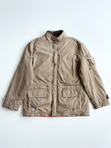 Polo Jeans USA Faux Fur Collar Field Jacket – Khaki (XL)
