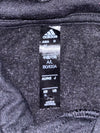 Adidas Collegiate Spellout Hoodie Black with Blue/White Lettering,  (M)