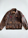 Spirit Motors Pure Leather Racing Jacket (2Xl)