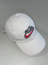 Nike Heritage86 Script Swoosh Logo Cap – White/Navy/Red (Adjustable)