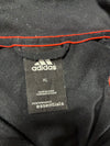 Adidas Essentials Black 3-Stripe Track Jacket (XL)