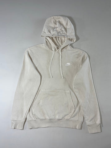 Nike Sportswear Swoosh Cream Pullover Hoodie (S)
