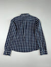 Abercrombie & Fitch Muscle Fit Check Shirt – Navy/White (S)