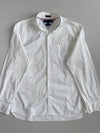 Tommy Hilfiger White 2-Ply Custom Fit Shirt (Xl)
