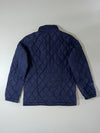 Eider Quilted Diamond Puffer Jacket – Navy Blue (XS)