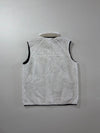 Carhartt WIP White Sherpa Fleece Utility Vest (S/M)