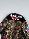 MX Leopard Varsity Jacket – “Baking Stanford” Back Print (2XL)