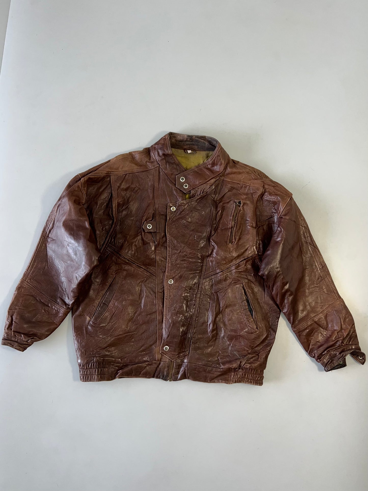 !                                                                                                                                                                                                            Ultra Premium Original Leather Jacket (2XL)