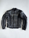 Bering Dynamic Genuine Leather Motorcycle Jacket CE Armour Padded | Full Leather (S)
