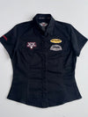 Harley Davidson Patchwork Button-Up Shirt Women’s (XS/S)