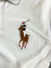 Polo Ralph Lauren White Big Pony No.3 Custom Fit Polo (S)
