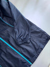 Adidas Climaproof Navy & Teal Windbreaker Track Jacket (XL)