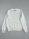Superman x CACO White Crewneck Sweatshirt – Classic S Shield Logo (S)