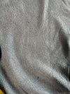 Vintage 90s Reebok Quarter Zip Fleece Pullover with Logo Tape Collar – Charcoal Grey (XL)