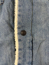 Levi's Sherpa-Lined Light Wash Denim Trucker Jacket –(XL)