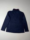 Black Yak Navy Sweater Fleece Full Zip Jacket ( M/L)