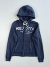 Hollister “Surf Classic 1922” Navy Zip(M)