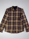 Tommy Hilfiger Brown Plaid Flannel Shirt – (L)