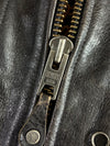Schott NYC Perfecto American Spirit Patched Cowhide Leather Biker Jacket (M)
