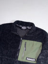 Timberland Black High-Pile Sherpa Fleece Utility Jacket (S)