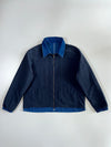 Vintage Adidas Reversible Indigo Denim & Navy Linen Coach Jacket (Xl)