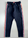 Superdry Navy Striped Track Joggers Elastic (W:30|L:38)