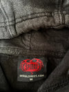 Spiral Direct Black "You Lose" Flaming Skull Graphic Pullover Hoodie (M)